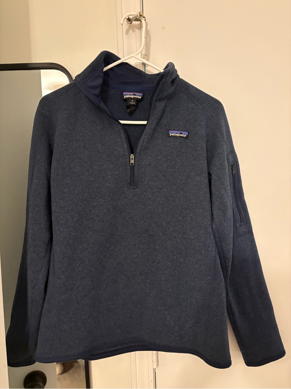 Patagonia Navy Half-Zip Better Sweater